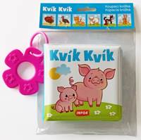 Kúpacia knižka s hryzadlom - Kvík Kvík kúpite na Knihyprekazdeho.sk