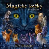 Magické kočky - nástěnný kalendář 2023