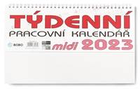 Pracovní midi týdenní 2023 - stolní kalendář