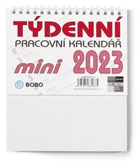 Pracovní mini týdenní 2023 - stolní kalendář