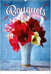 Nástěnný kalendář Kytice 2022