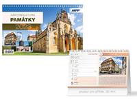 Národní kulturní památky 2023 - stolní kalendář