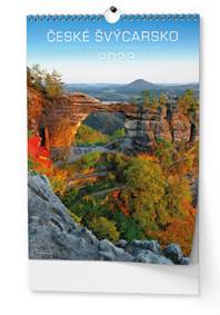 České Švýcarsko 2023 - nástěnný kalendář