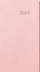 Týdenní diář 2023 Jakub vivella kapesní pastelová růžová
