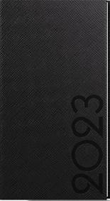 Týdenní diář 2023 Jakub Tora kapesní Černá