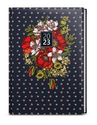 Týdenní diář 2023 Oscar Lamino A5 Tmavý