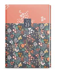 Týdenní diář 2023 Oscar Lamino A5 Pudrový