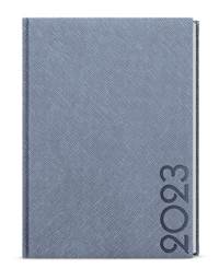 Týdenní diář 2023 Oscar Tora A5 Modrošedá