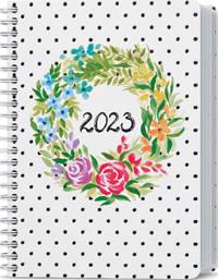 Týdenní diář 2023 Oscar Lamino Twin wire Tečky