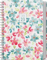 Týdenní diář 2023 Oscar Lamino Twin Wire Květy