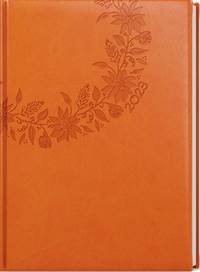 Týdenní diář 2023 Prokop Vivella s ražbou Oranžová Květy