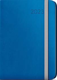 Týdenní diář 2023 Zoro Flexi A5 Modrá