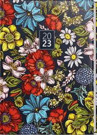 Denní diář 2023 Adam Lamino B6 Květinový