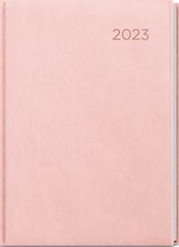 Denní diář 2023 David Vivella A5 Pastelová růžová