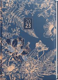 Denní diář 2023 David Lamino A5 Tmavě modrý