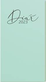 Týdenní diář 2023 Jakub Pastelo kapesní Zelená