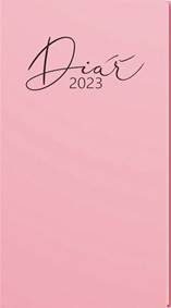 Týdenní diář 2023 Jakub Pastelo kapesní Růžová