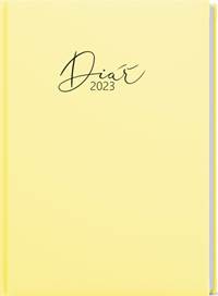 Týdenní diář 2023 Oscar Pastelo A5 Žlutá