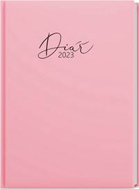 Týdenní diář 2023 Oscar Pastelo A5 Růžová
