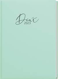 Denní diář 2023 David Pastelo A5 Zelený