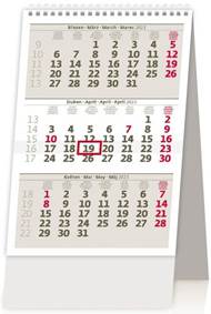 MINI tříměsíční kalendář ČR/SR 2023 - stolní kalendář