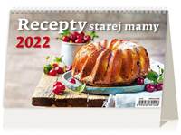 Recepty starej mamy 2022 - stolový týždenný kalendár