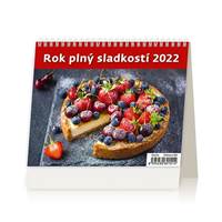 Rok plný sladkostí 2022 - stolový týždenný kalendár