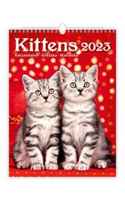 Kittens/Katzenbabys/Koťátka/Mačičky 2023 - nástěnný kalendář