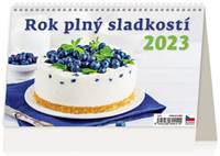 Rok plný sladkostí 2023 - stolní kalendář