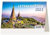 Letem světem 2023 - stolní kalendář
