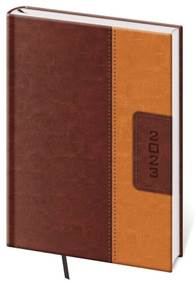 Diář 2023 denní A5 Classic - hnědo/hnědý