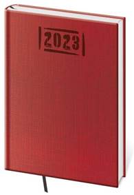 Diář 2023 týdenní A5 Coco - červená