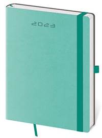 Diář 2023 týdenní B6 Flexies - mátová