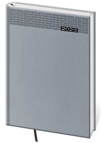 Diář 2023 týdenní B5 Gommato - šedá