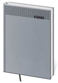 Diář 2023 denní A5 Gommato - šedá