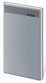 Diář 2023 týdenní kapesní Gommato - šedá