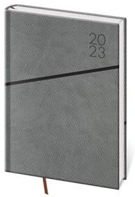 Diář 2023 denní A5 Grife šedo/černá