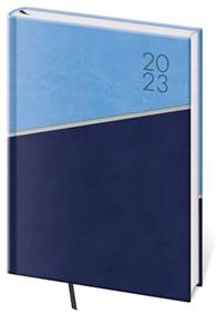 Diář 2023 denní A5 Line - modrý
