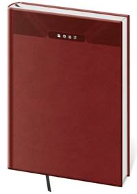 Diář 2023 týdenní B5 Print - anglická červená