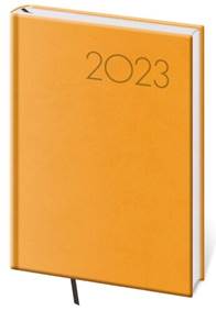 Diář 2023 denní A5 Print - žlutá