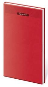 Diář 2023 týdenní kapesní Print - červená