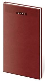 Diář 2023 týdenní kapesní Print - anglická červená