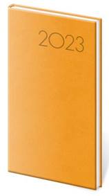 Diář 2023 týdenní kapesní Print - žlutá