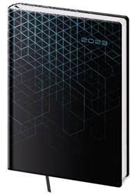 Diář 2023 týdenní A5 Vario - Blue design