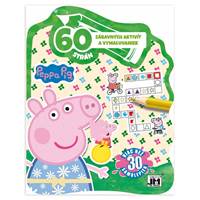 60 strán zábavných aktivít a vymaľovaniek  Peppa