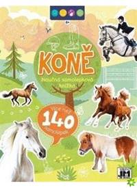 Kniha Samolepková knížka Koně