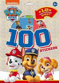 Kniha 100 samolepek Tlapková patrola