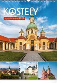 Nástěnný kalendář Kostely a poutní místa 2022
