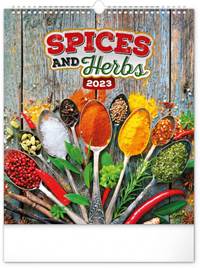 Koření a bylinky 2023 - nástěnný kalendář