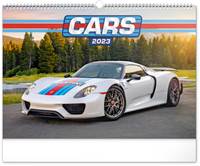Auta 2023 - nástěnný kalendář